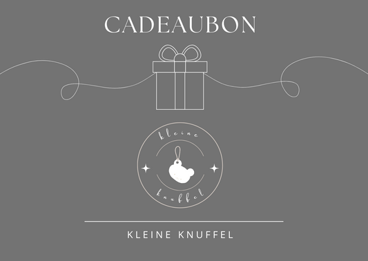 Kleine Knuffel Cadeaubon